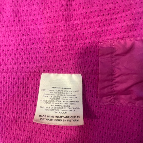 Nike Dri Fit Full Zip Jacket Women's Size XS Cerise Pink Mesh Lining - Picture 4 of 11